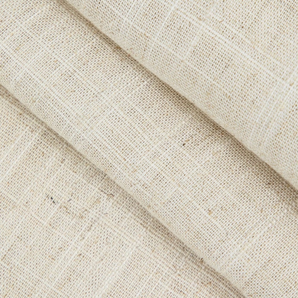 Faux leather and linen skirt - Picture 2 of 6